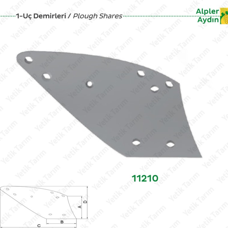 Alpler - Aydın Pulluk 10 Numara Kulak