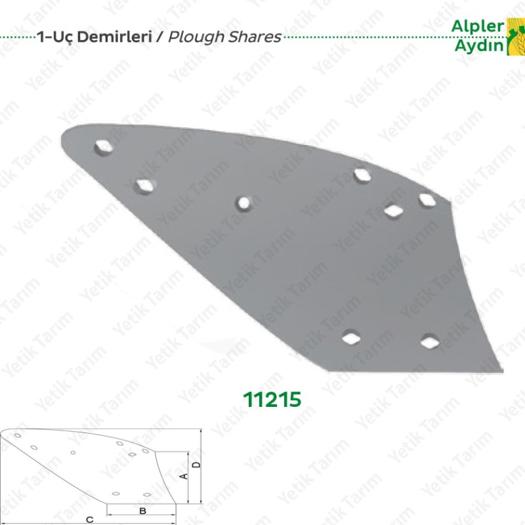 Alpler - Aydın Pulluk 12 Numara Kulak