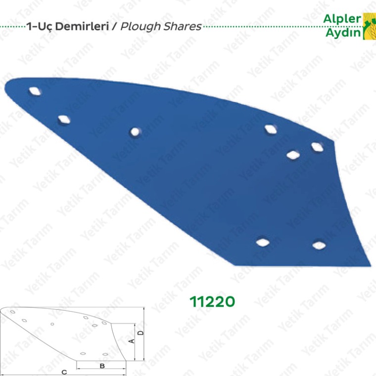 Alpler - Aydın Pulluk 14 Numara Kulak