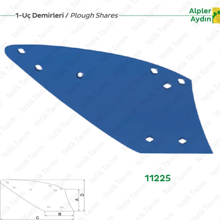 Alpler - Aydın Pulluk 16 Numara Kulak